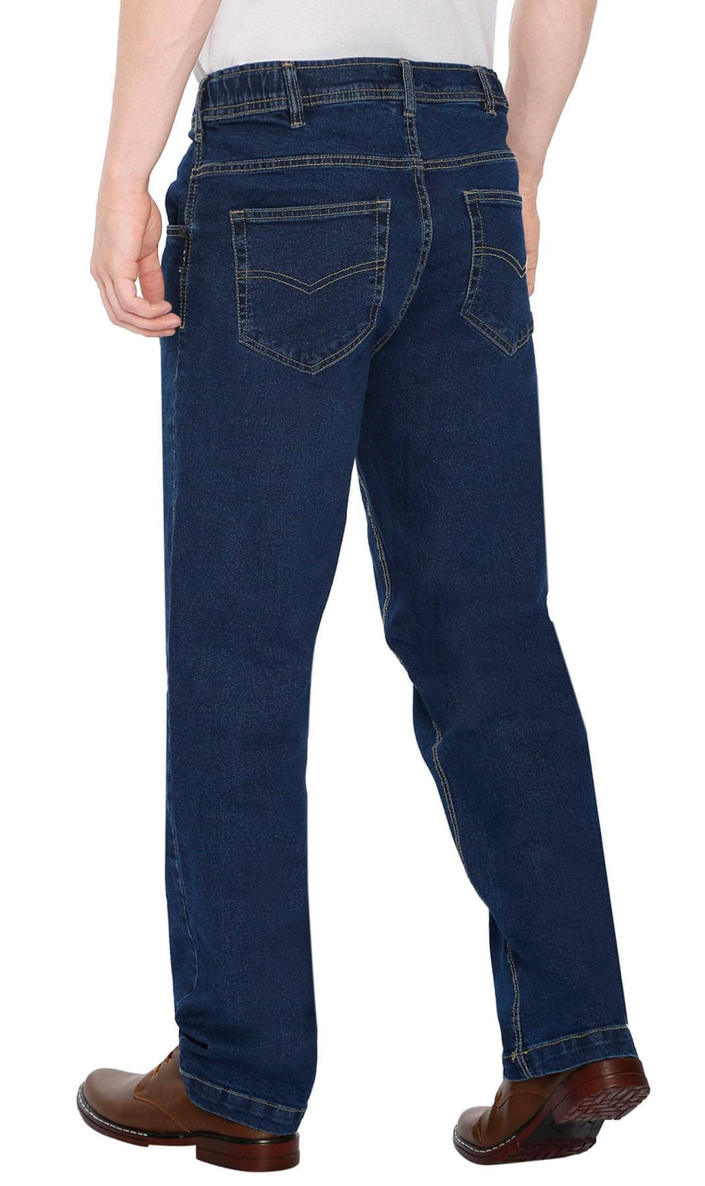 Mens Flex Waist Hidden Stretch Denim Jean