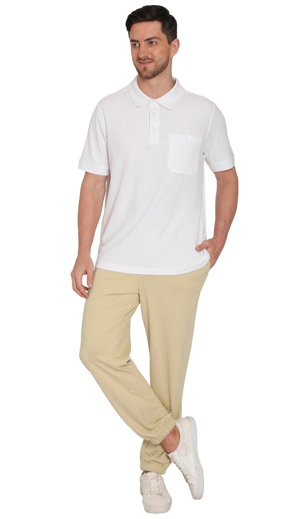 Mens Pull On Elastic Waist Knit Pants - Relaxed Dressing for Comfort