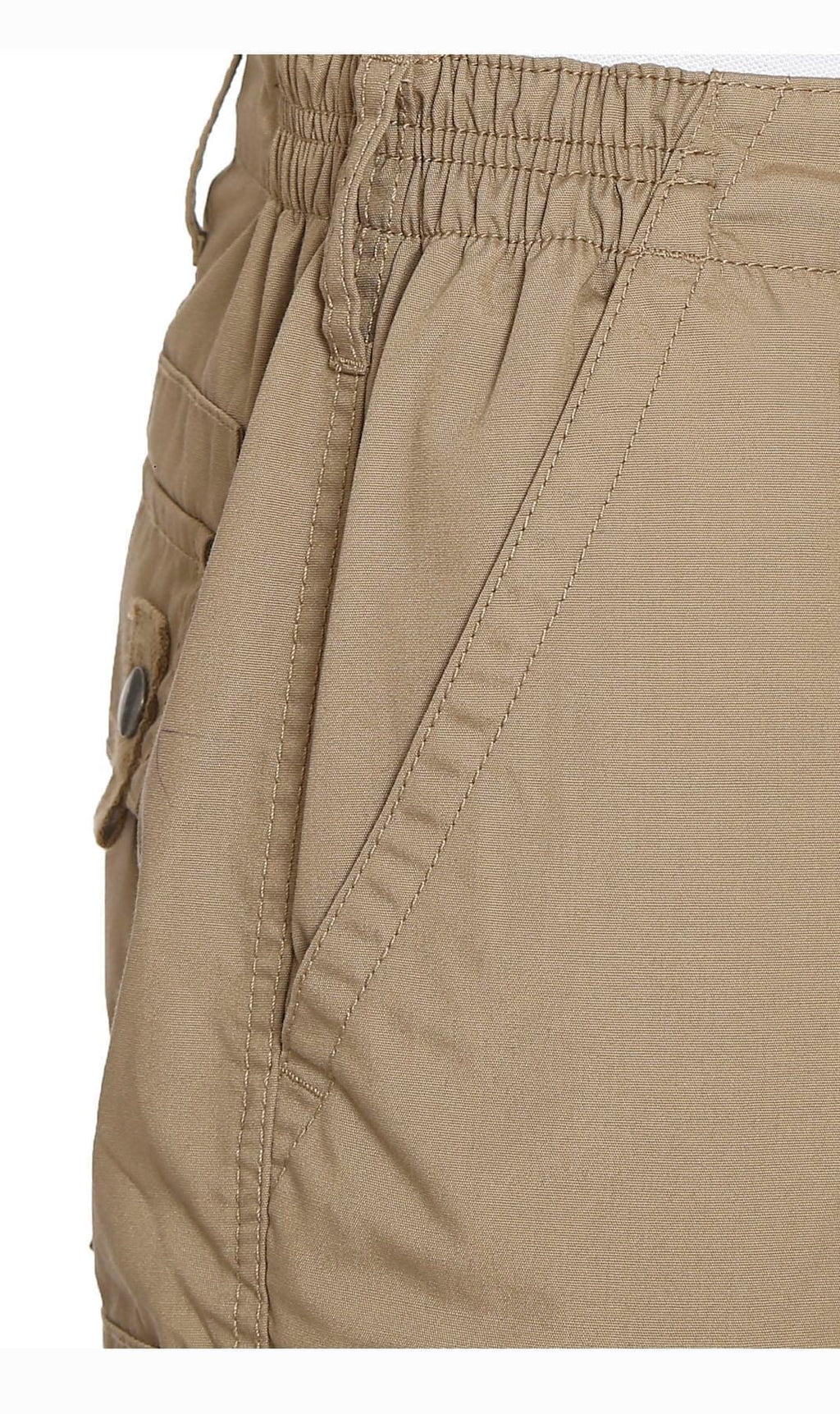 Men's Cargo Shorts with Elastic Waist and Multi Pockets for added comfort