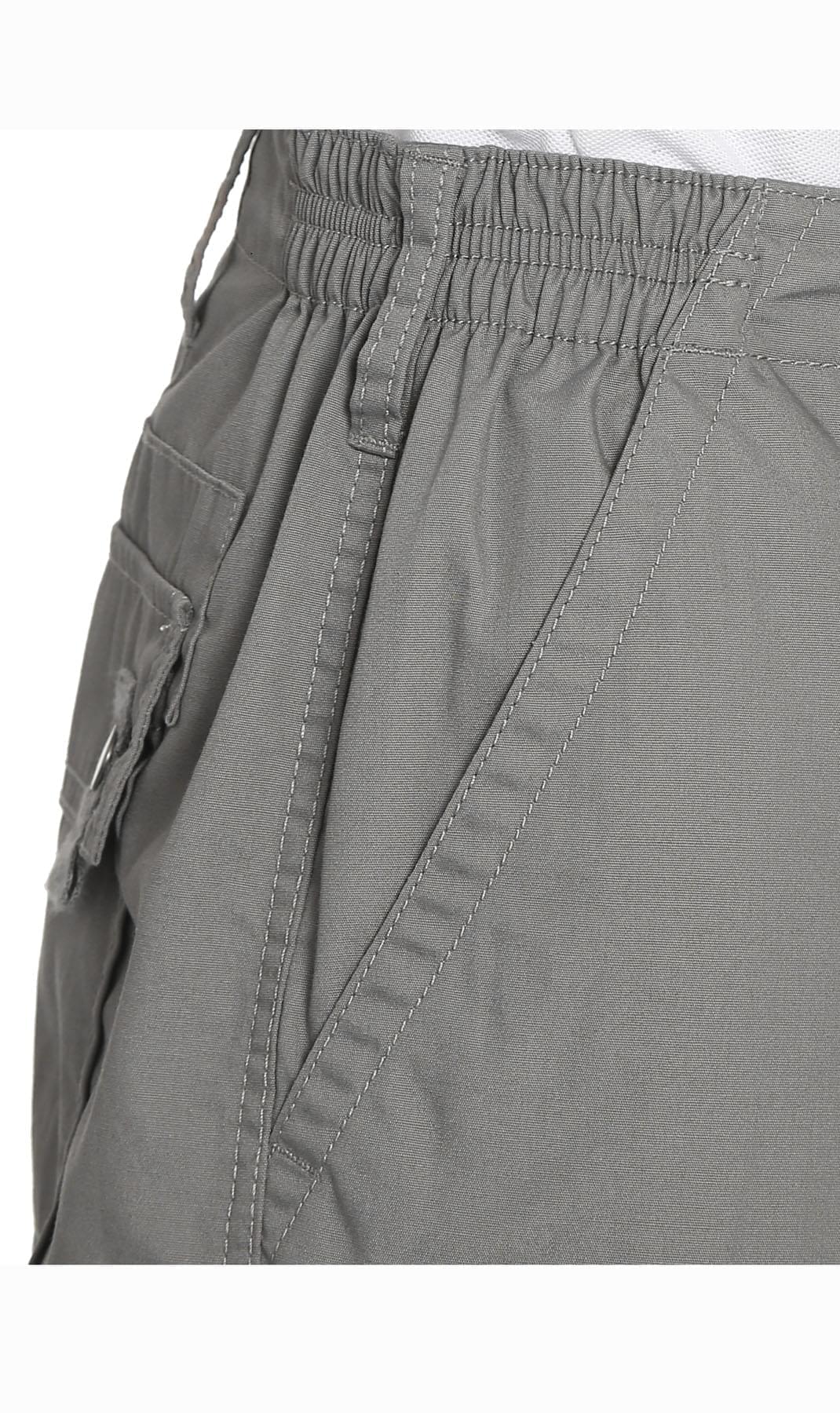 Men's Cargo Shorts with Elastic Waist and Multi Pockets for added comfort