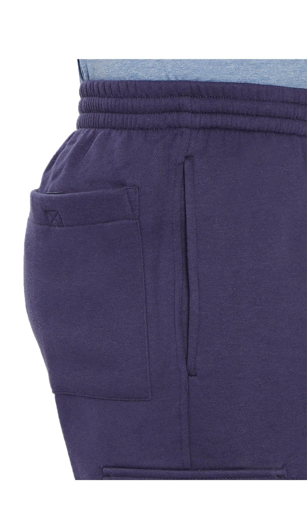 Men's Brushed Fleece Cargo Pants – Comfy Sweatpants with inner drawstrings