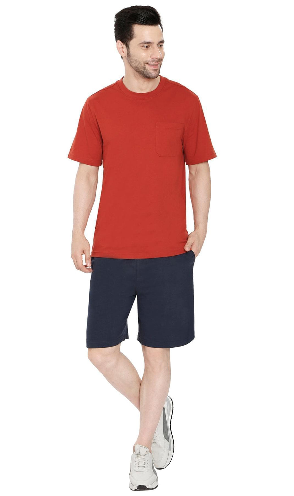 Men's Regular-Fit Short-Sleeve Crew Neck T-Shirt With Chest Pocket